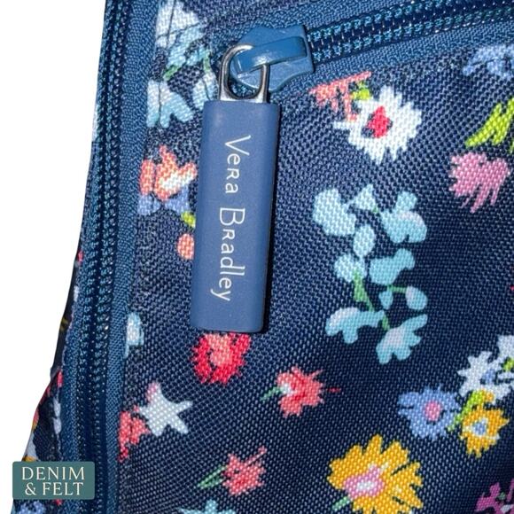 NEW Vera Bradley Essential Sling Backpack Scattered Wildflowers Quilted Floral main image 12